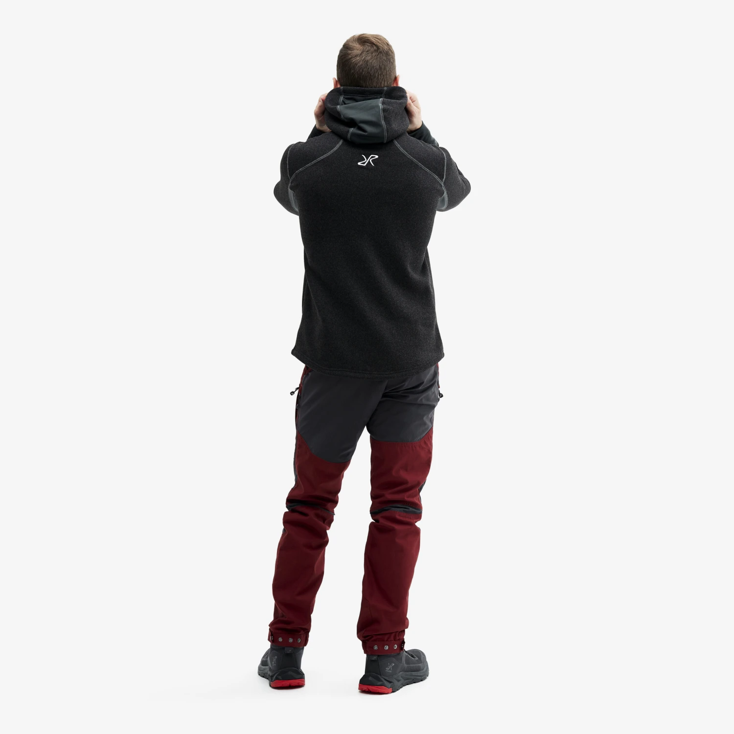 Fusion Hoodie Men Black 5 Fusion Hoodie Men Black - Image 3