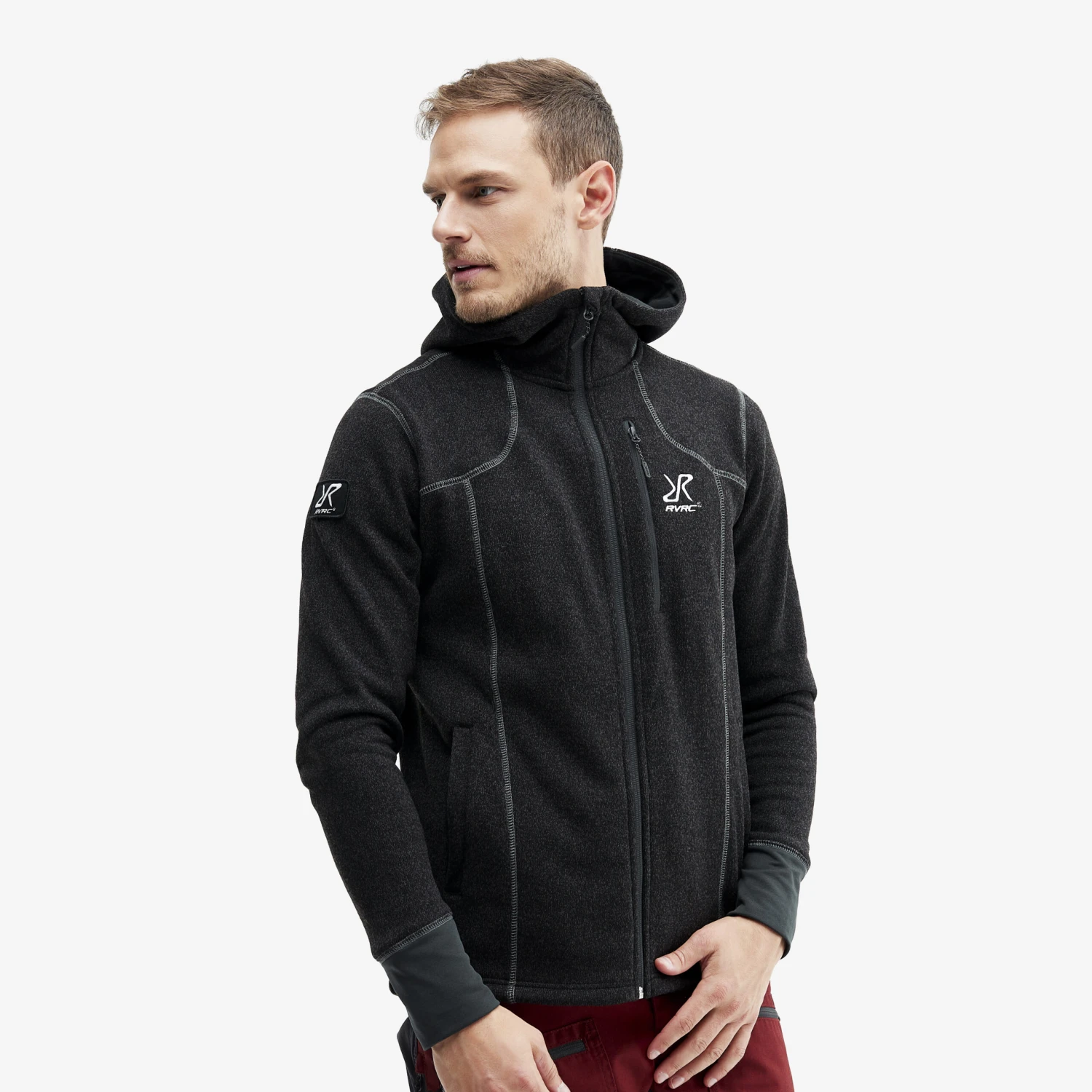 Fusion Hoodie Men Black 3 Fusion Hoodie Men Black