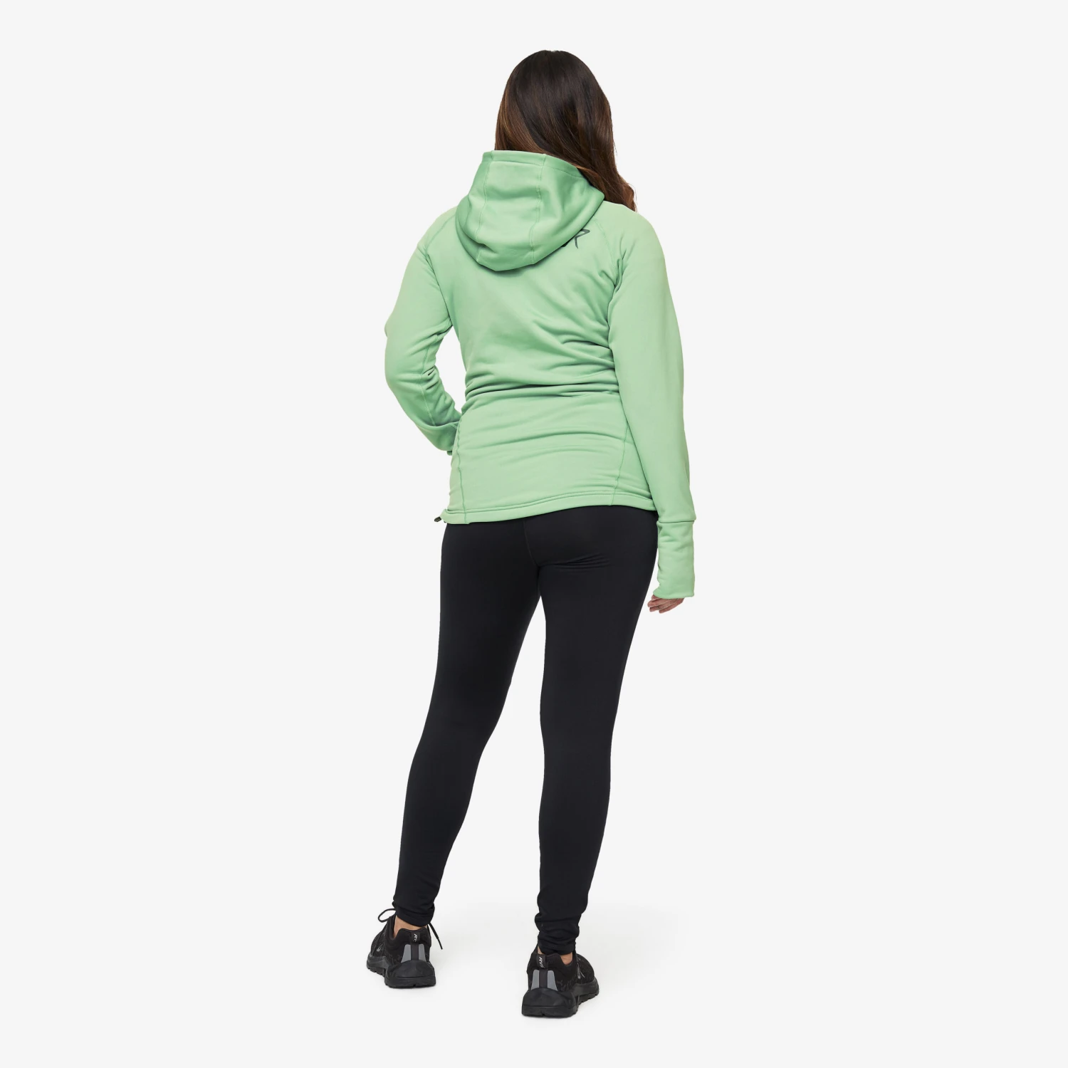 Illusion Hoodie Women Malachite Green 5 Illusion Hoodie Women Malachite Green - Image 3