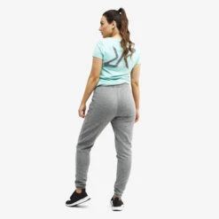 Chill Highwaist Trousers Women Grey Melange -Truefit Wear Shop ed5e03f1 0755 4674 a96a a23bdaa499dd