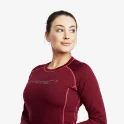 Outright Merino Top Women Bison Red/ Anthracite -Truefit Wear Shop f478465f 79fa 4a4c 9cec 29135eec0a10
